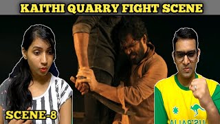 Kaithi Movie Scenes Reaction  Quarry Fight Scene  Karthi  Lokesh Kanagaraj  Cine Entertainment [upl. by Atiuqrehs593]