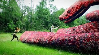 Burmese Python quotSamanthaquot The Biggest Snake in Bohol Philippines [upl. by Charmaine968]