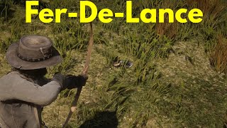 136 FerdeLance snake location mainland RDR2 [upl. by Ennagrom]