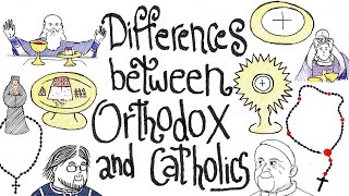 Differences Between Orthodox and Catholics Pencils amp Prayer Ropes [upl. by Chafee]