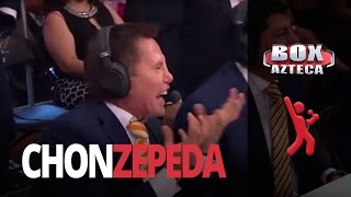 ¡Chon Zepeda puso eufórico a Julio César Chavez [upl. by Airreis]