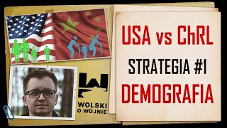 USA vs ChRL STRATEGIA 1 DEMOGRAFIA Chiny już przegrały [upl. by Hogue]