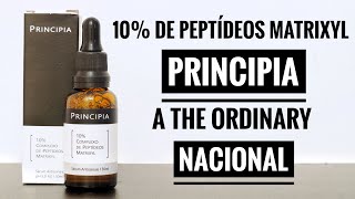 Peptídeos Matrixyl Principia  A THE ORDINARY NACIONAL  Sérum Antissinais COMIGO SKINCARE [upl. by Bopp]