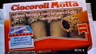 Spot  CIOCOROLL MOTTA  1985 ❤️ Fuori produzione HD [upl. by Babara708]