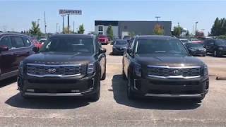 2020 Kia Telluride SX vs EX trim level Side by side Worth to pay more [upl. by Hertz]