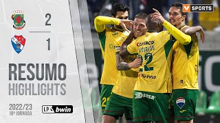 Highlights  Resumo Paços de Ferreira 21 Gil Vicente Liga 2223 18 [upl. by Lettie349]