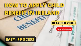 How to Apply for Child Benefits in Ireland MRbuddyVLOGS irelandvlogmalayalam [upl. by Jakie]