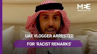 UAE vlogger arrested for “racist remarks” against Indian Bengali migrants [upl. by Ttennej]