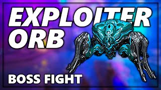 EXPLOITER ORB Boss Fight Solo 🎮 Warframe Gameplay German [upl. by Nylesor333]