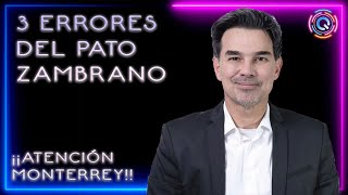 DAMOS LOS 3 ERRORES DE PATO ZAMBRANO [upl. by Felton]