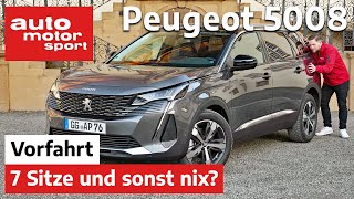 Peugeot 5008 Facelift 2020 Was kann der 7Sitzer  FahrberichtReview  auto motor und sport [upl. by Jarad]