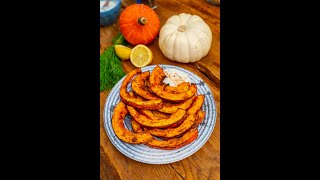 Kürbis Pommes 🍟🎃 fertig in 15 Minuten shorts Mrs Flury Rezept [upl. by Phineas]