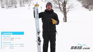 Lannings ReviewSalomon QST Blank Skis 2022Skiscom [upl. by Elatsyrc597]