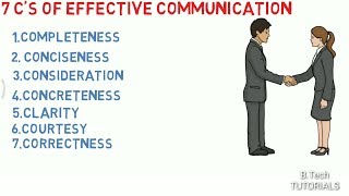 7 Cs of Effective communication [upl. by Aimahs644]