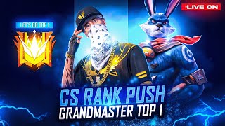 GRANDMASTER TOP 7 CS RANK Push Raistar amp GyanSujan Is Live free fire [upl. by Goar]