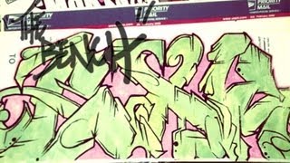 The Bench Exzer Graffiti Critique [upl. by Lladnar36]