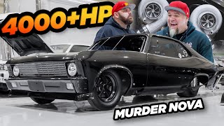 4000HP Murder Nova New No Prep Kings Build  STREET OUTLAW Garage Tour [upl. by Dotti622]