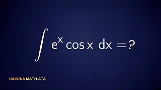 Integrale di e alla x per coseno di x excosx  Hakuna MATHata [upl. by Vincenz632]