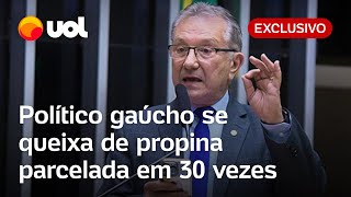 Em áudio exprefeito de Canoas se queixa de propina parcelada em 30 vezes ouça Luiz Carlos Busato [upl. by Eiliak162]