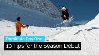 Dominate Day One 10 Tips for Freestyle Skiing Season Debut [upl. by Suirad]