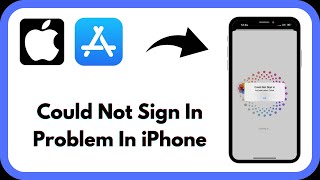 How to Fix Could Not Sign In Authentication Failed On App Store In iPhone [upl. by Giesser693]