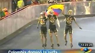 Colombia campeón en Mundial de Patinaje [upl. by Risteau]