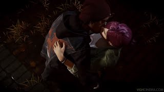 Fetch and Delsin Rowe  All Romance Moments Love Story [upl. by Aitram]