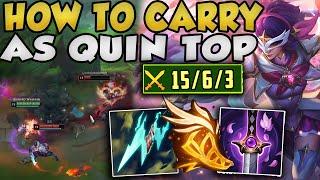 HOW TO DESTROY YOUR OPONENTS WITH QUINN TOP FOR THE END OF SEASON BEST BUILD [upl. by Gardy821]