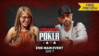 WSOP Main Event Day 7 with Kristen Foxen amp Brian Rast PREVIEW [upl. by Carn364]