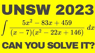 What Why UNSW Integration Bee 2023 SemiFinal 21 [upl. by Nnaael]