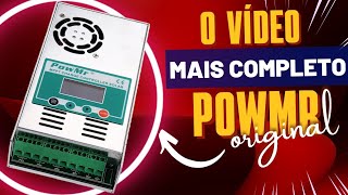 Controlador de Carga MPPT PowMr 60A INSTALAÇÃO CONFIGURAÇÃO INICIAL CAPACIDADE E DICAS EXTRAS [upl. by Nnylekoorb]