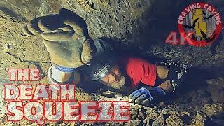 MY MOST CLAUSTROPHOBIC CAVE ☠️ ITS THE DEATH SQUEEZE ⚠️TRIGGER WARNING [upl. by Erehpotsirhc]