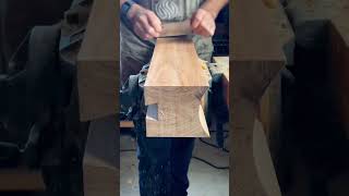 Wood planing P2 asmrsounds macroobjectsatisfying satisfying macrovideography [upl. by Oiramel]