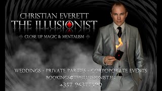 Mentalism Show by Christian Everett at The Masquerade Ball 2020 [upl. by Emanuela434]