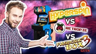 Fabriquer sa Borne darcade DIY tuto Hypersin vs Retropie vs Pandora box [upl. by Rossi]