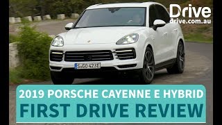 2019 Porsche Cayenne E Hybrid First Drive Review  Drivecomau [upl. by Grubb]