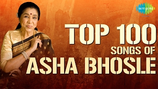 Top 100 songs of Asha Bhosle  आशा भोसले के 100 गाने  HD Songs  One Stop Jukebox [upl. by Ecirtal]