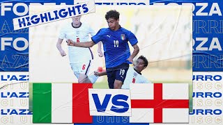 Highlights ItaliaInghilterra 21  Under 16 23 agosto 2022 [upl. by Eey]