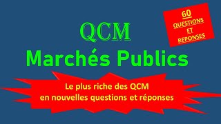 qcmmarchéspublicsmaroc [upl. by Eide]