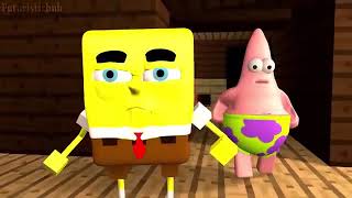 GRANNY VS SPONGEBOB MINECRAFT ANIMATION By FuturisticHub [upl. by Rekcut]