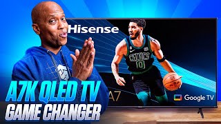 Hisense A76K 4K QLED TV  Its A Game Changer [upl. by Doowron]