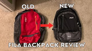 Fila Backpack Review Old vs New [upl. by Nwahsir]