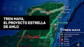 Tren Maya el proyecto estrella de AMLO [upl. by Notyap847]