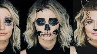 Gorgeous Halloween Costumes Using ONLY EYELINER  Beauty Junkie [upl. by Reinold434]