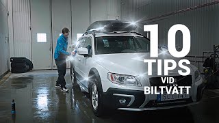 10 BÄSTA TIPSEN VID BILTVÄTT  Ojanperä tipsar [upl. by Nomra]