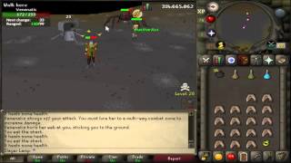 Venenatis  1 Prayer amp Defence [upl. by Dnalhsa]