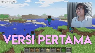 VERSI PALING PERTAMA MINECRAFT [upl. by Ettore]