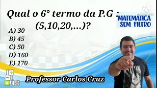 Como resolver Progressões Geométricas Shorts [upl. by Dhiren]