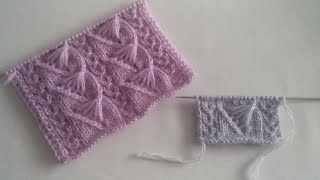 Yarım Yelpaze Modeli  Knitting Patterns  Yelek Modelleri [upl. by Savart]