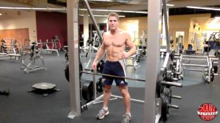 Smith Machine Press For 3D Boulder Shoulders [upl. by Enreval]